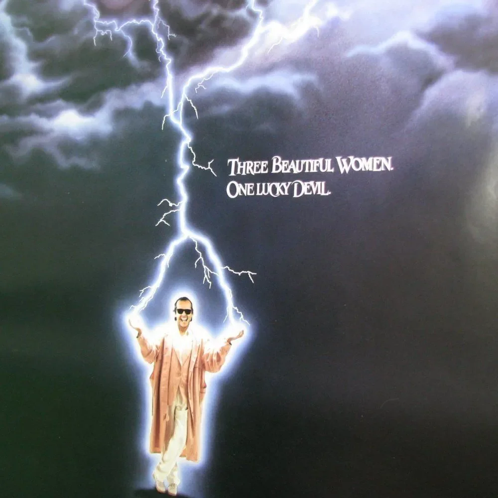 Vintage The Witches of Eastwick Movie Poster